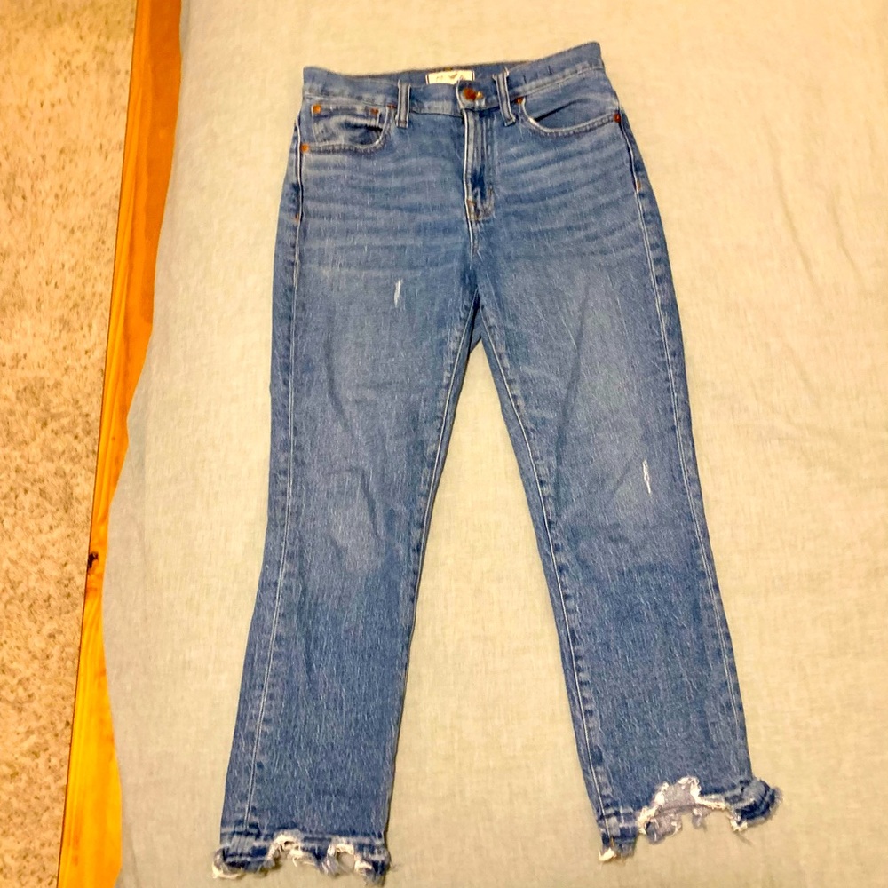 Madewell High-Rise Slim Boyfriend Jeans